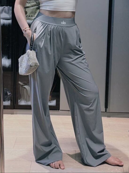 ALO Yoga Pants - ALO Yoga NWT Suit Up Casual Pants Steel Grey🌻Relaxed Fit Regular-30" Inseam🥨